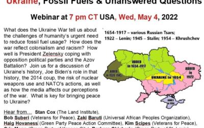 Ukraine, Fossil Fuels and Unanswered Questions