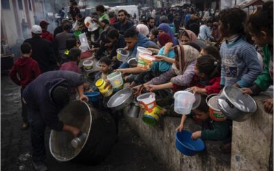 A month’s supply of food aid sits in Israeli port; just miles away, Gazans starve –Day 128